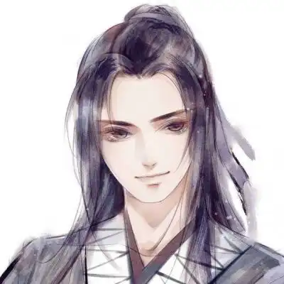 唐崎夜雨手绘古风唯美情头
