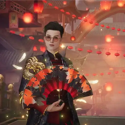 男生女生情侣头像新年快乐
