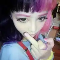 原宿风格头像女生好看个性的原宿风女生
