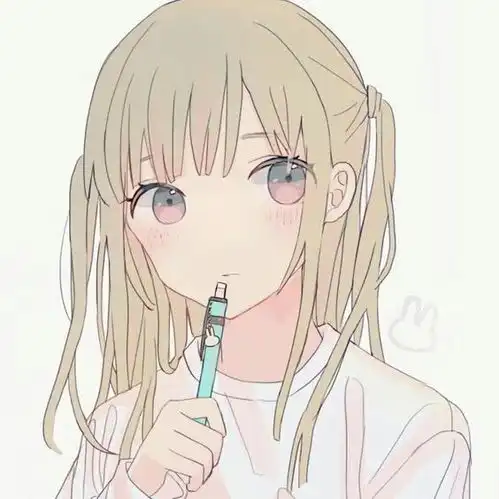 二次元情侣头像,单身禁,呜呜呜
