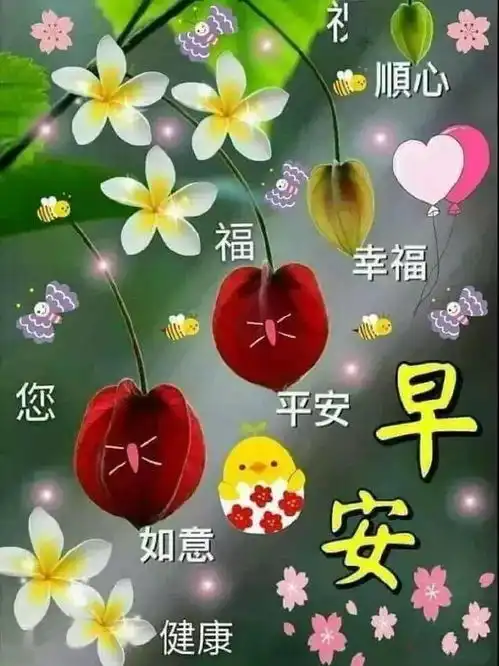 2021春季早上好问候动态图片带字,2021微信群发初春早安祝福语句子
