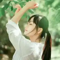 侧马尾动漫女生头像可爱清新微信头像图片大全

