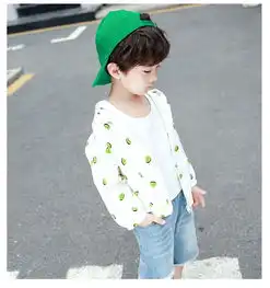 2019新款百搭童防晒衣男女宝宝夏装中小童儿童防晒服童装pwy
