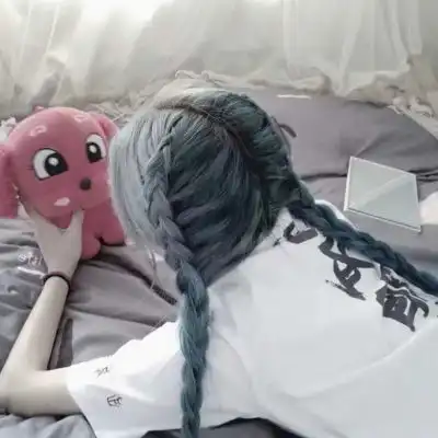 双马尾头像可爱真人软妹双马尾背影头像图片
