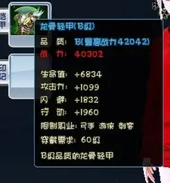 炫舞时代冒险是c级盔甲好还是b级好
