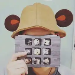 潮流个性情侣微信图像26
