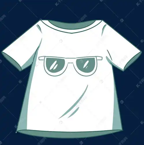 卡通夏季t恤插图素材图片免费下载千库网
