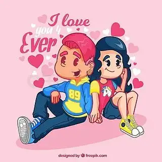 图片免费下载情人节卡通人物素材情人节卡通人物模板千图网
