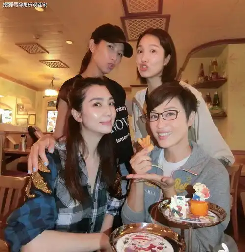 洪欣携儿女和闺蜜团游玩,港普f4未见朱茵,李亚男取而代之
