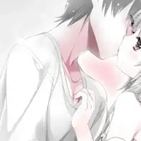 舌吻头像二次元情侣舌吻头像
