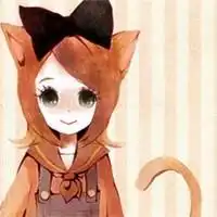 情侣头像动漫超萌版猫耳二次元猫耳情侣头像可爱一对2017
