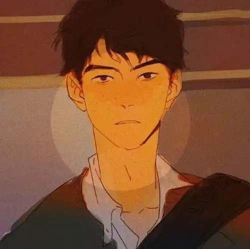 动漫男头浪漫的季节,有幸遇见你
