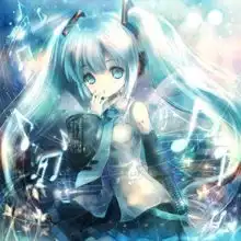 求一个初音的qq头像
