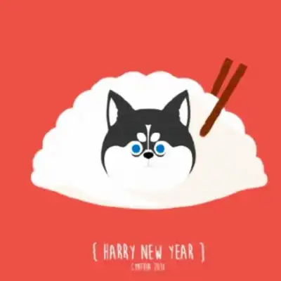 微信狗年头像呆萌可爱无水印高清卡通动漫头像我要个性网

