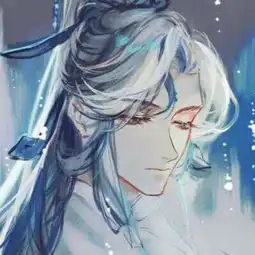 男生卡通动漫的古风霸气头像
