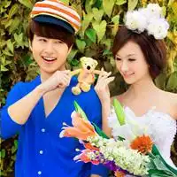 情侣头像婚纱类的
