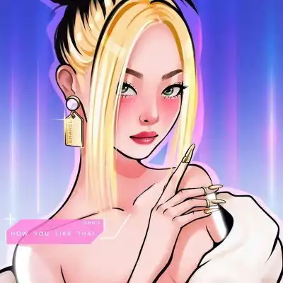 少女插画头像粉墨姐妹手绘头像卡通动漫头像我要个性网
