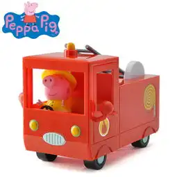 小猪佩奇peppapig过家家玩具消防车
