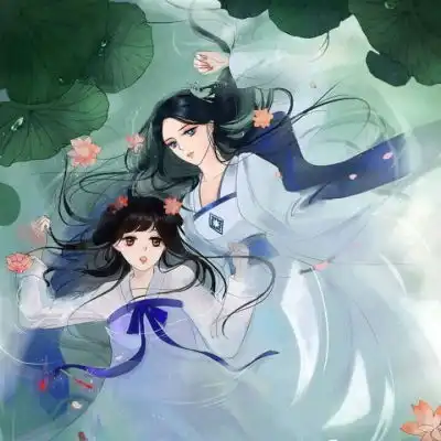 咸蛋女孩古风男女漫画头像
