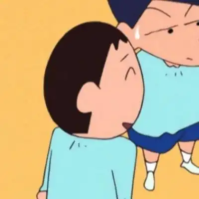 蜡笔小新奶奶卡通头像
