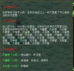 问道天罡地煞的具体位置在哪
