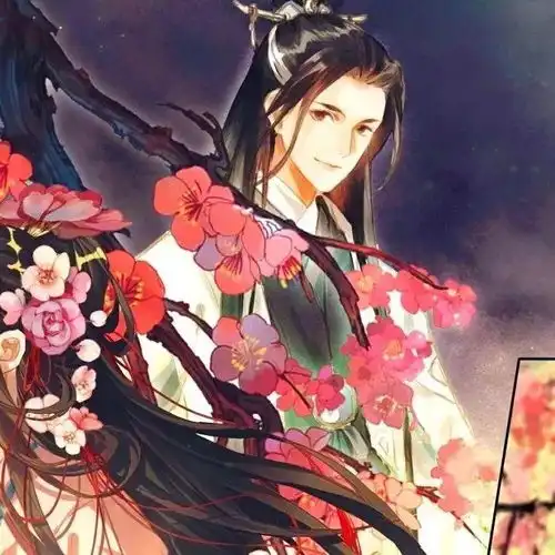 高清情头古风一男一女古风情侣头像一对
