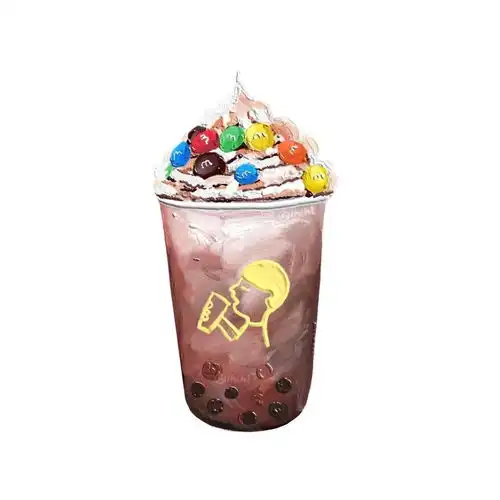 头像品类最齐全的奶茶插画,来一杯吗
