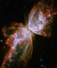 nasa发布多张唯美星云图片

