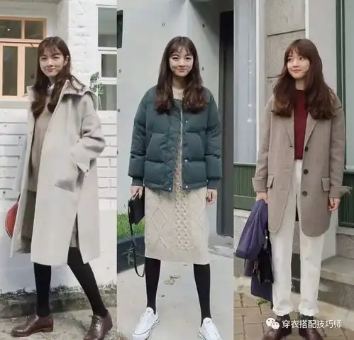 不会衣服搭配27套气质美女冬季穿搭图片look
