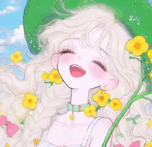 用这组头像,把春天的氛围感焊在朋友圈
