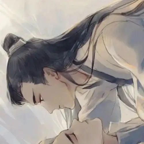 情侣头像一对两张女生给男生套上小皮筋暗示着什么
