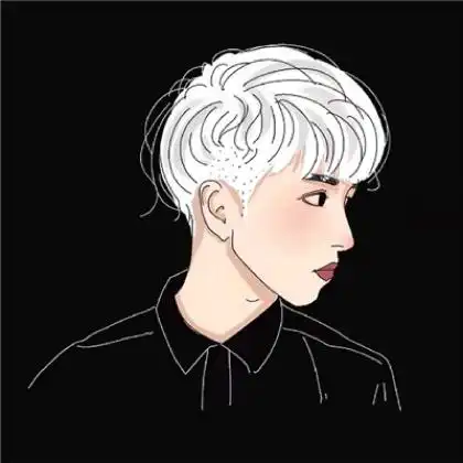 插画情侣头像一男一女,换上让身边的人都喜欢你
