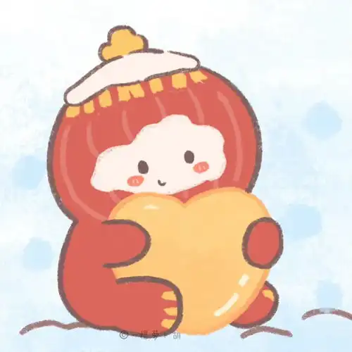 情头可爱的冰墩墩雪容融
