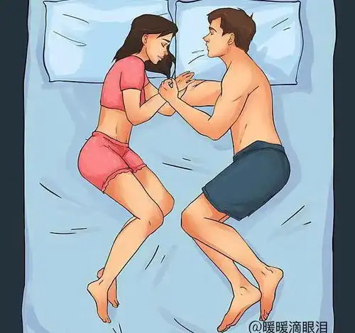 12幅有趣的夫妻睡姿漫画,你是哪一种
