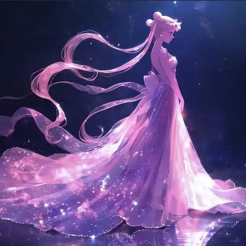 美少女战士美到发光的月亮公主princessserenity倩尼迪水晶光倩影
