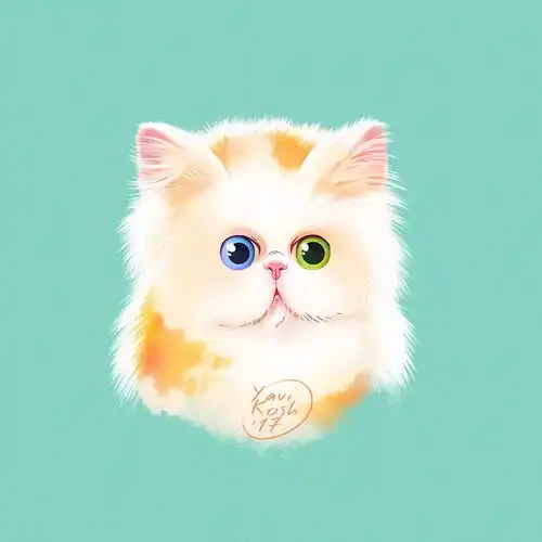 插画铲屎官,这里有属于你的猫头像快进来领取

