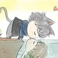 求花丸幼稚园的情侣头像和其他二次元的情侣头像可爱一点
