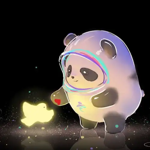 东奥头像谁能拒绝一只可爱的冰墩墩呢
