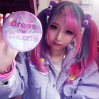 2014好看的原宿风个性头像漂亮时尚原宿女生头像
