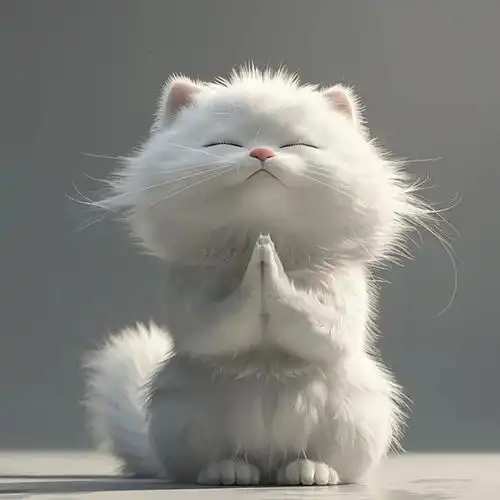 祈福祈愿小猫小狗头像
