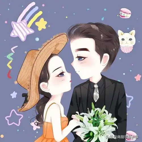 适合春天的可爱微信小头像俏皮又好看的男生女生头像情侣头像
