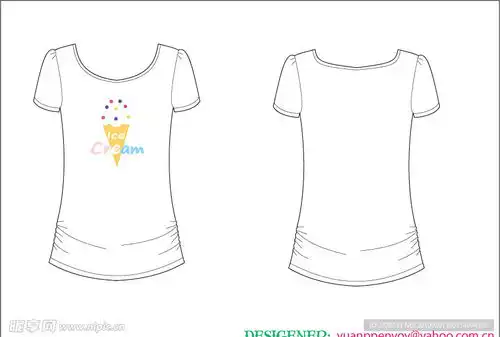 tshirtt恤印花可爱服装卡通冰淇凌icecream
