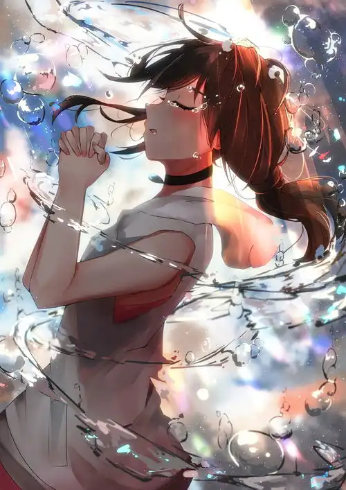 天气之子天野阳菜晴女的同人插画作品
