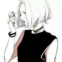 微信动漫头像女生超拽干掉学霸我称王微信头像图片大全
