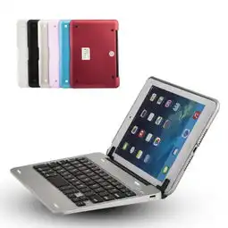 iwanna北合ipad键盘ipadmini13键盘无线蓝牙键盘酷感银键盘产品图片1
