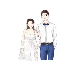 头像,婚纱头像定制图
