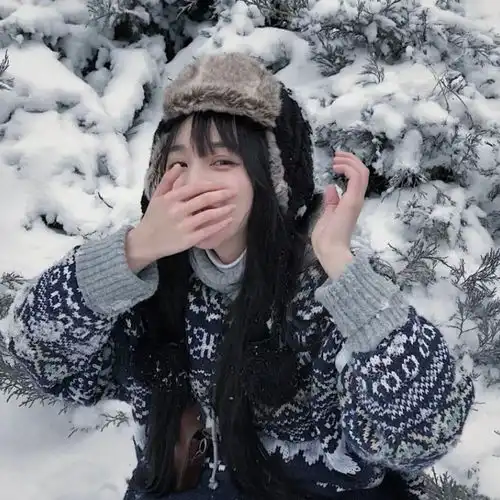 你会中意的冬天氛围感女头

