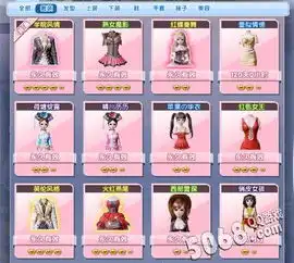 炫舞时代情侣装点卷服装大全,点卷情侣装一样好看
