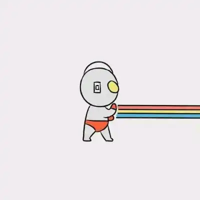 蠢萌吸引人的卡通情侣头像一男一女可爱点
