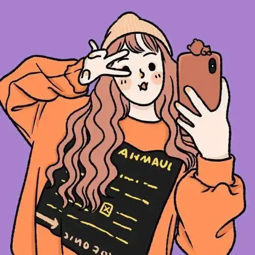 动漫可爱女头,可做闺蜜头像的动漫头像哦
